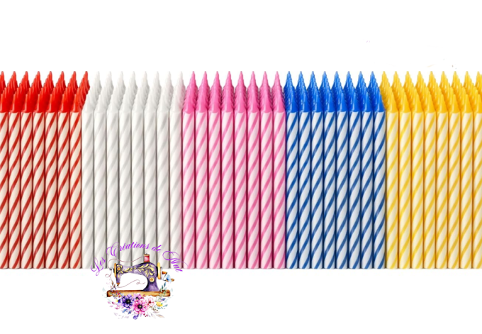 Supports chiffres pour bougies d'anniversaire