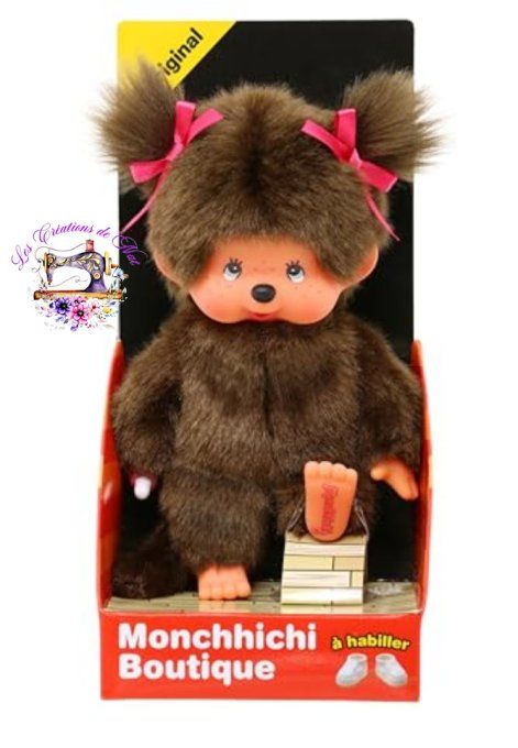 Peluche Monchhichi Fille ou Garçon