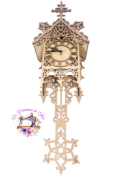 Grande horloge dentelle Carillon