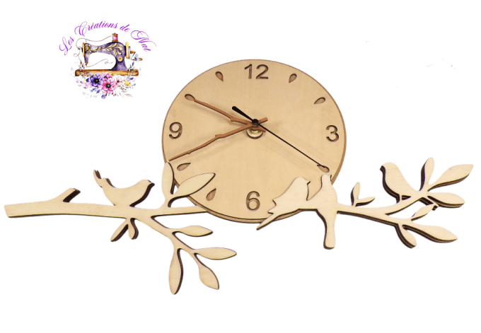 Horloge "Oiseaux"