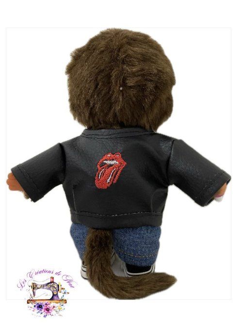 Peluche Monchhichi personnalisée