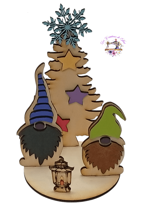 Scénographie "Lutins de Noël"