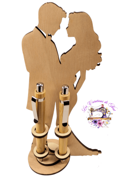 Porte Stylos "Amoureux"