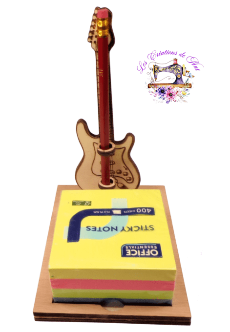 Porte-notes personnalisé avec motif vertical