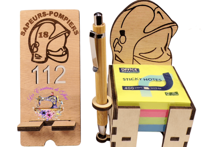 Porte-notes 3D personnalisé