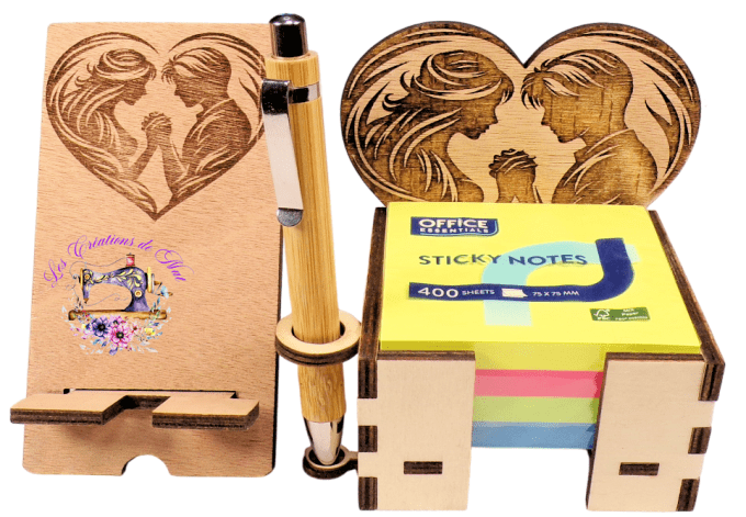 Porte-notes 3D  OU  Support-téléphone Gsm