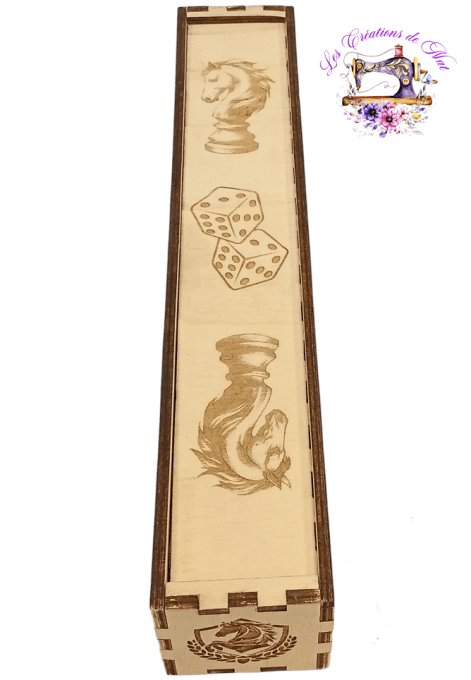 Coffret Premium Jeux de petits chevaux avec plateau