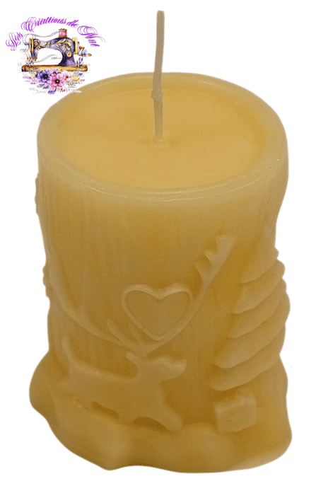 Bougie "Cerf de Noël"