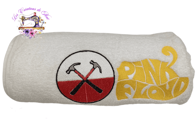 Serviette de toilette "Pink Floyd"
