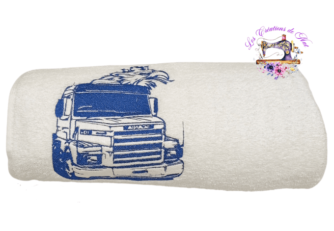 Serviette de toilette "Poids-Lourd Scania"