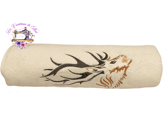 Serviette de toilette "Brame du Cerf"