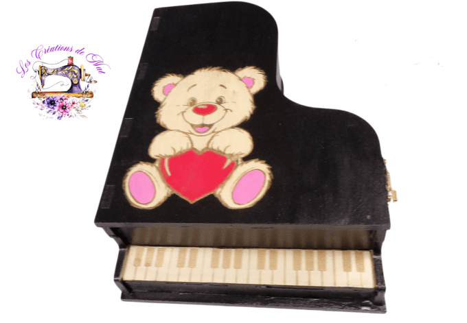 Boite "piano à queue"